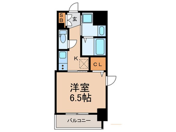 アクアプレイス梅田5(1104)の物件間取画像